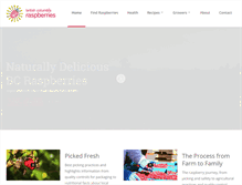 Tablet Screenshot of bcraspberries.com